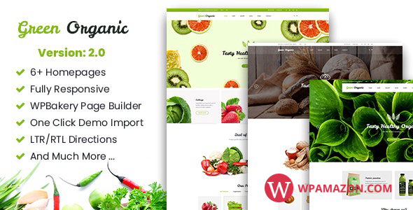Green Organic v2.24 – Organic Store & Bakery Theme