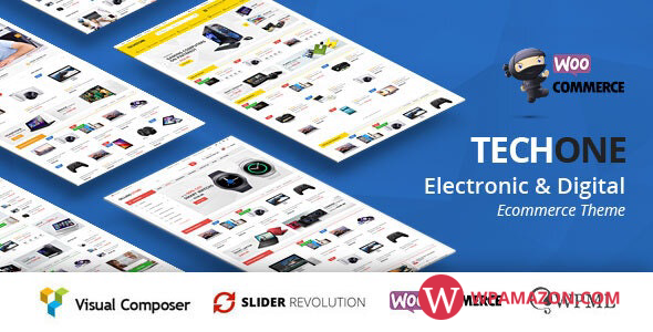TechOne v3.0.1 – Electronics Multipurpose WooCommerce Theme ( RTL Supported )