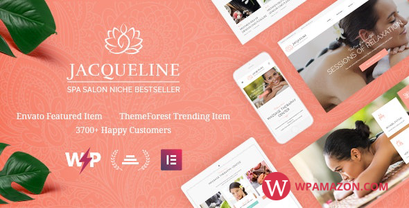 Jacqueline v2.3.1 – Spa & Massage Salon Beauty WordPress Theme