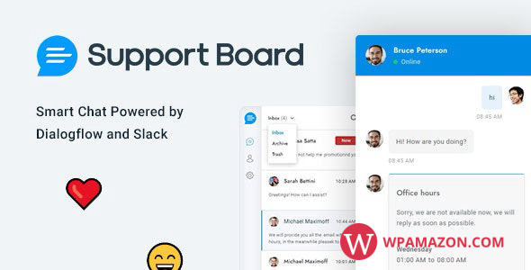 Support Board v3.5.4 – Chat WordPress Plugin – Chat & Support