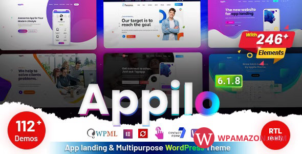 Appilo v6.1.8 – App Landing Page
