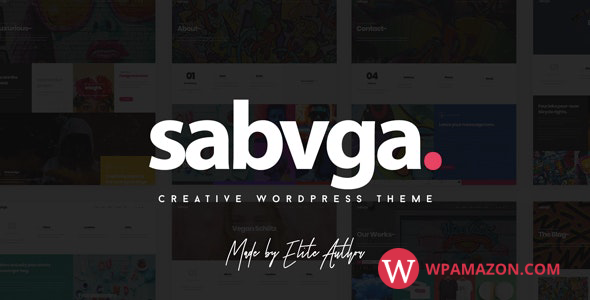 Sabvga v1.4 – Modern & Creative Portfolio Theme