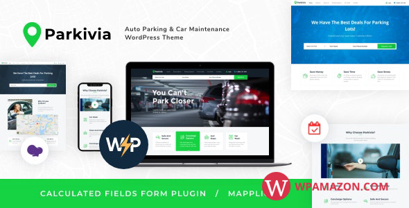Parkivia v1.1.5 – Auto Parking & Car Maintenance WordPress Theme