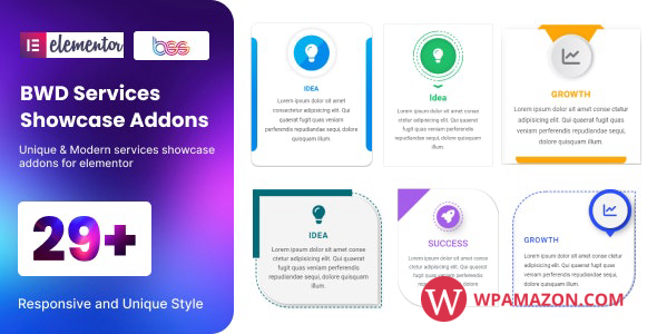 BWD services showcase addons for elementor v1.0