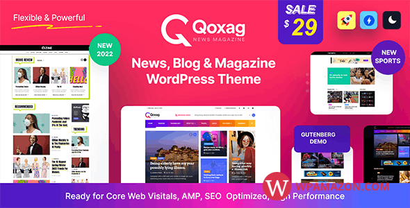 Qoxag v2.0.3 – WordPress News Magazine Theme