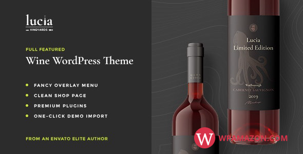 Lucia v1.6 – Wine WordPress Theme
