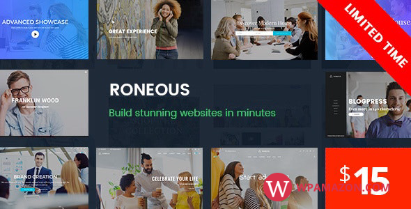 Roneous v1.9.3 – Creative Multi-Purpose WordPress Theme