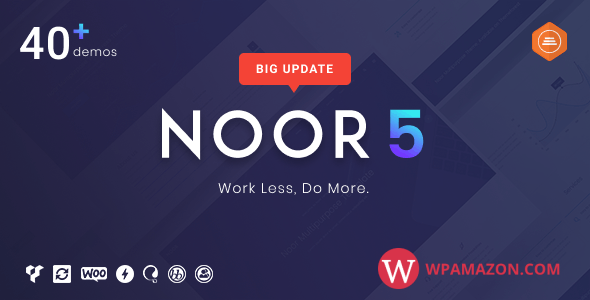 Noor v5.9.3 – Fully Customizable Creative AMP Theme
