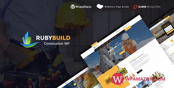 RubyBuild v2.1 – Building & Construction WordPress Theme