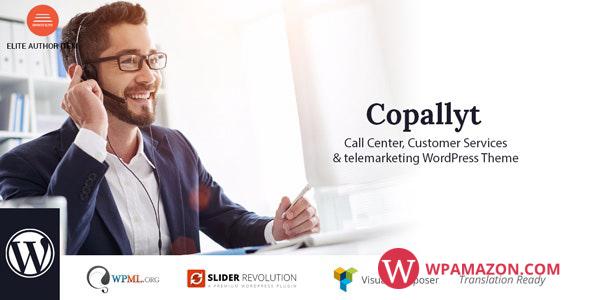 Copallyt v4.1 – Call Center & Telemarketing WordPress Theme