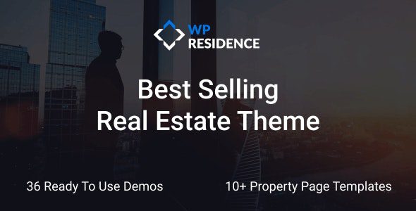 WP Residence v4.6.0 – Real Estate WordPress Theme