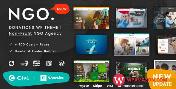 Ngo v1.6 – Charity & Donation WordPress