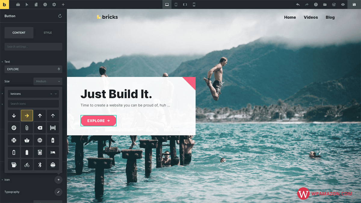 Bricks v1.5.6 – Visual Site Builder for WordPress