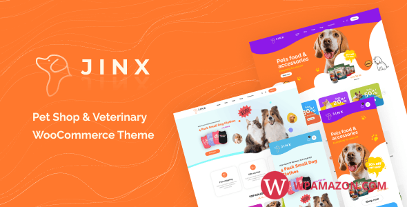 Jinx v1.0.2 – Pet Shop & Veterinary WooCommerce Theme