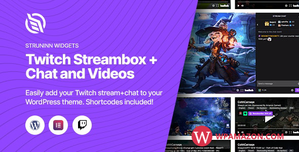 Struninn – Twitch Streambox with Chat and Videos v1.0.0