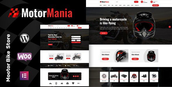 MotorMania v1.0.8 – Motorcycle Accessories WooCommerce Theme