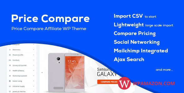 Price Compare v2.4 – Cost Comparison WordPress Theme