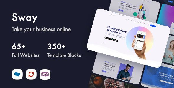 Sway v2.8 – Multi-Purpose WordPress Theme with Page Builder