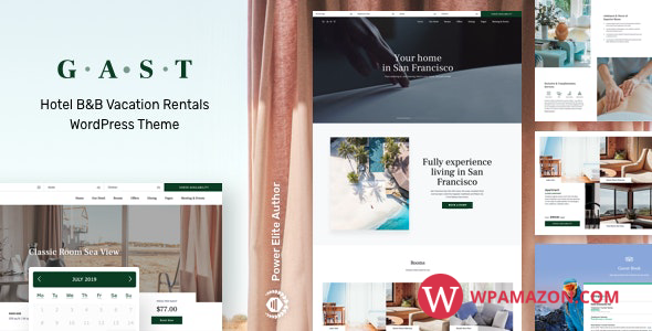 Gast v10.1 – Hotel Booking WordPress Theme