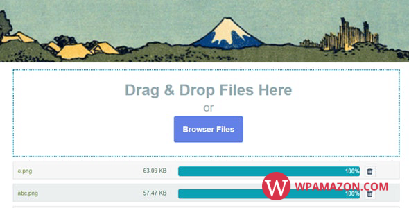 Contact Form 7 Drag and Drop FIles Upload v3.5.3 – Multiple Files Upload
