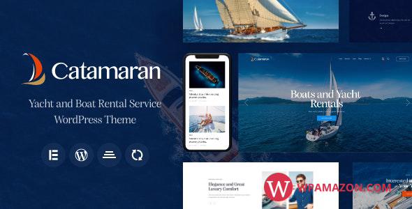 Catamaran v1.0 – Yacht Club & Boat Rental WordPress theme