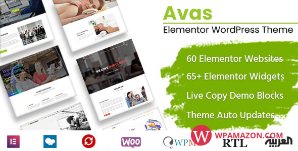 Avas v6.3.7 – Multi-Purpose WordPress Theme