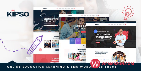 Kipso v1.2.1 – Education LMS WordPress Theme