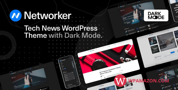 Networker v1.1.5 – Tech News WordPress Theme with Dark Mode