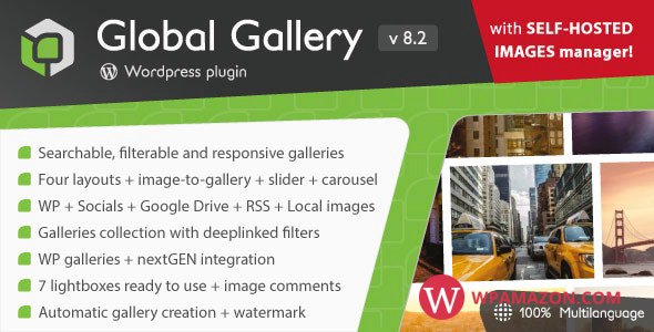 Global Gallery v8.2.2 – WordPress Responsive Gallery