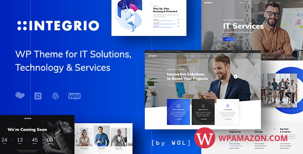 Integrio v1.1.6 – IT Solutions and Services Company WordPress Theme