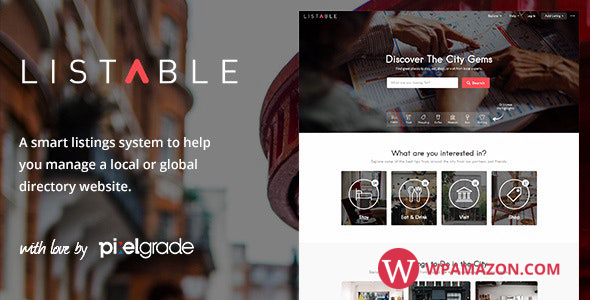 LISTABLE v1.15.4 – A Friendly Directory WordPress Theme