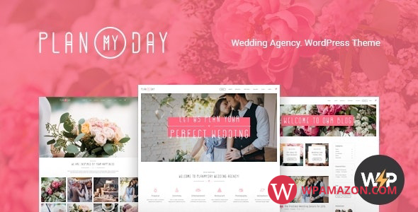Plan My Day v1.1.8 – Wedding / Event Planning Agency WordPress Theme