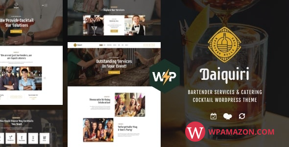 Daiquiri v1.1.3 – Bartender Services & Catering Theme