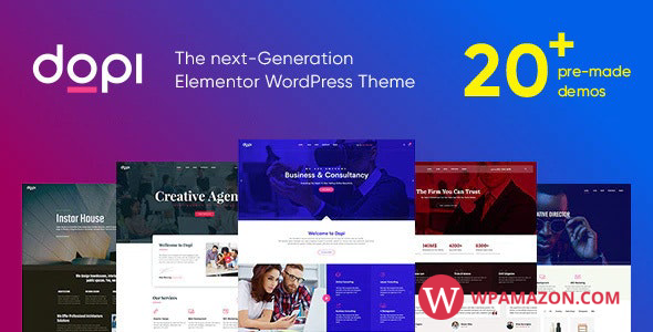 Dopi v1.2.4 – Elementor MultiPurpose WordPress Theme