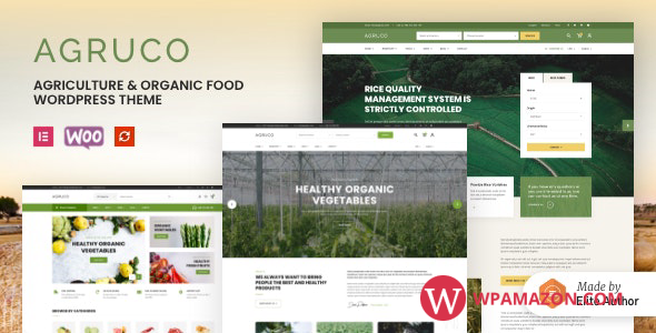 Agruco v1.0.3 – Agriculture & Organic Food WordPress Theme