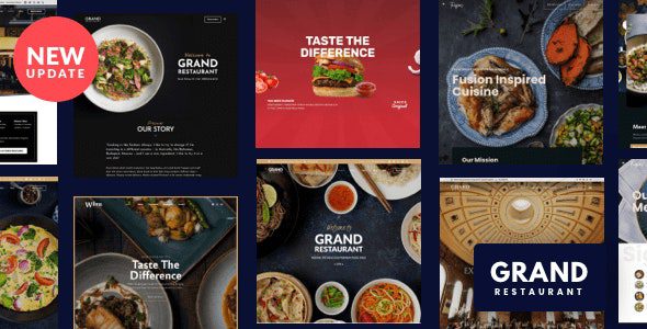 Grand Restaurant v6.7 – Restaurant Cafe Theme