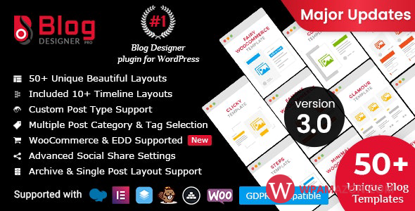 Blog Designer PRO for WordPress v3.4.3