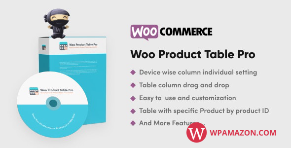 Woo Product Table Pro v8.0.3 – WooCommerce Product Table view solution