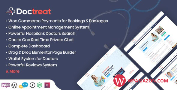 Doctreat v1.5.9 – Doctors Directory WordPress Theme