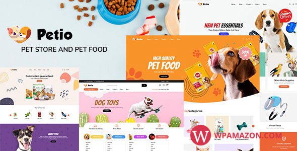 Petio v1.0.6 – Pet Store WooCommerce WordPress Theme