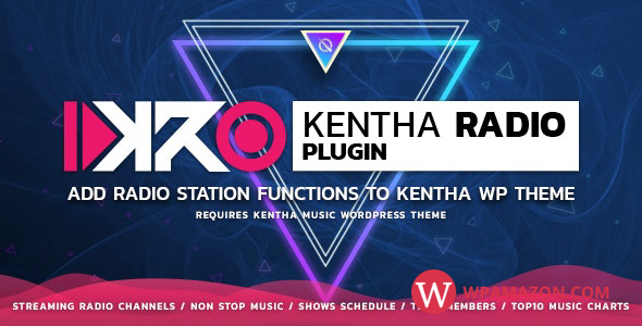 KenthaRadio v2.0.4 – Addon for Kentha Music WordPress Theme