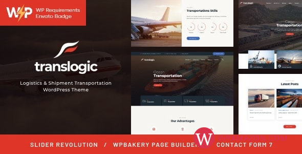 Translogic v1.2.4 – Logistics & Shipment Transportation WordPress Theme