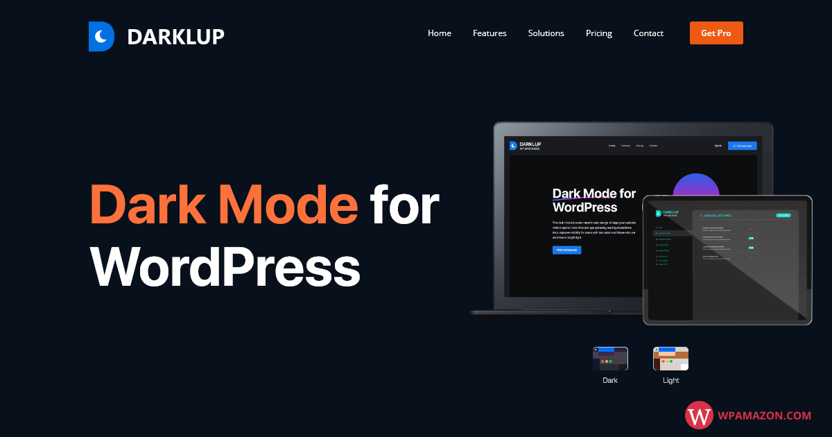 DarkLup v2.1.3 – Best WordPress Dark Mode Plugin