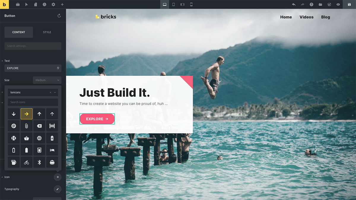 Bricks v1.5.3 – Visual Site Builder for WordPress