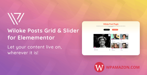 Wiloke Posts Grid & Slider for Elementor v1.0.0
