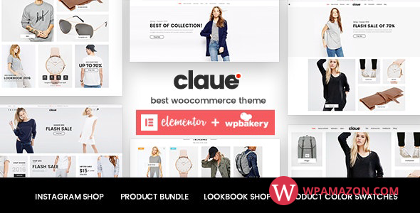 Claue v2.1.8 – Clean, Minimal WooCommerce Theme