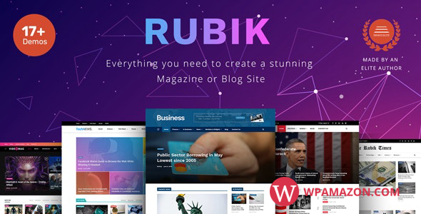 Rubik v2.7 – A Perfect Theme for Blog Magazine Website