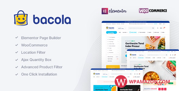 Bacola v1.1.5 – Grocery Store and Food eCommerce Theme