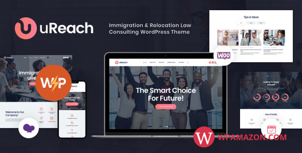 uReach v1.1.6 – Immigration & Relocation Law Consulting WordPress Theme