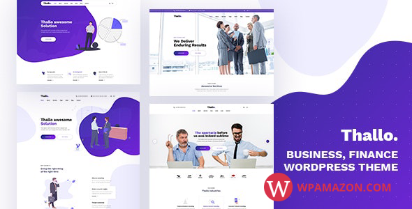 Thallo v1.1.1 – Consulting & Finance WordPress Theme